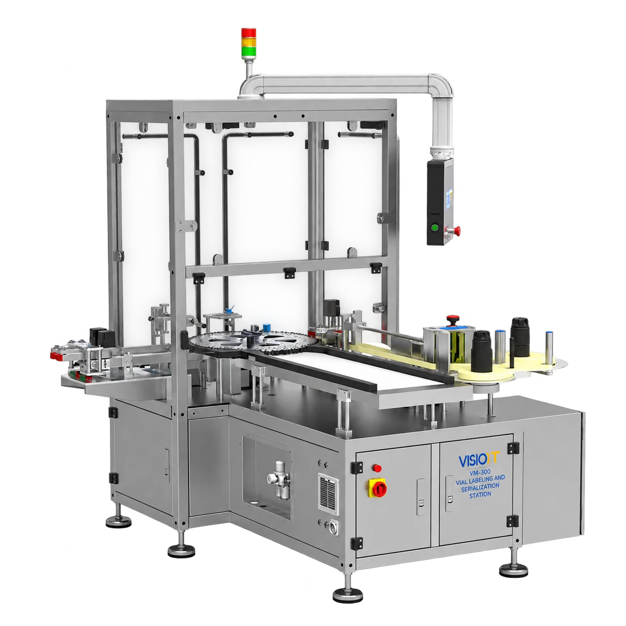 Станция этикетирования и сериализации VISIOTT VBL-300